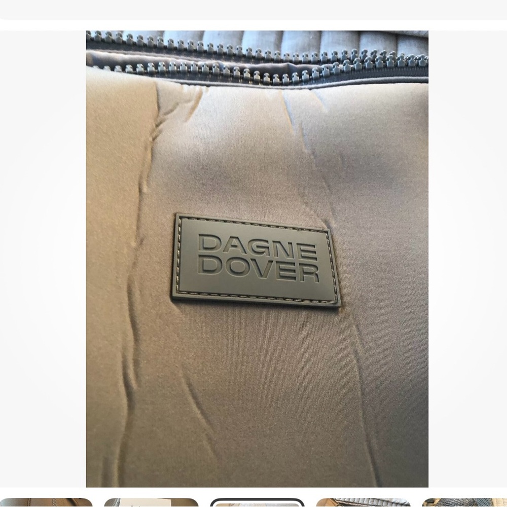 Dagne Dover Large Landon Neoprene Carryall Sage Green - New - Picture 3 of 6